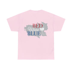 Bed Wine & Blue T-shirt